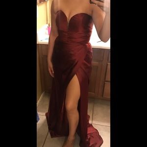 La femme prom dress